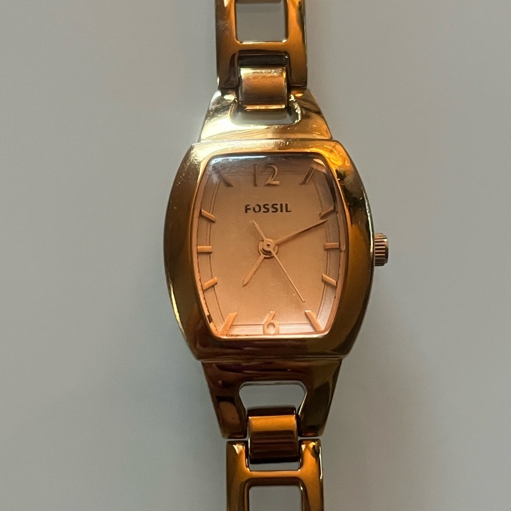 Fossil Women's Copper Gold-Tone Watch
